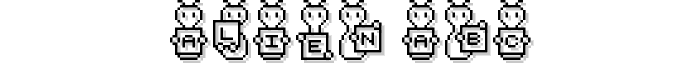 Alien ABC font